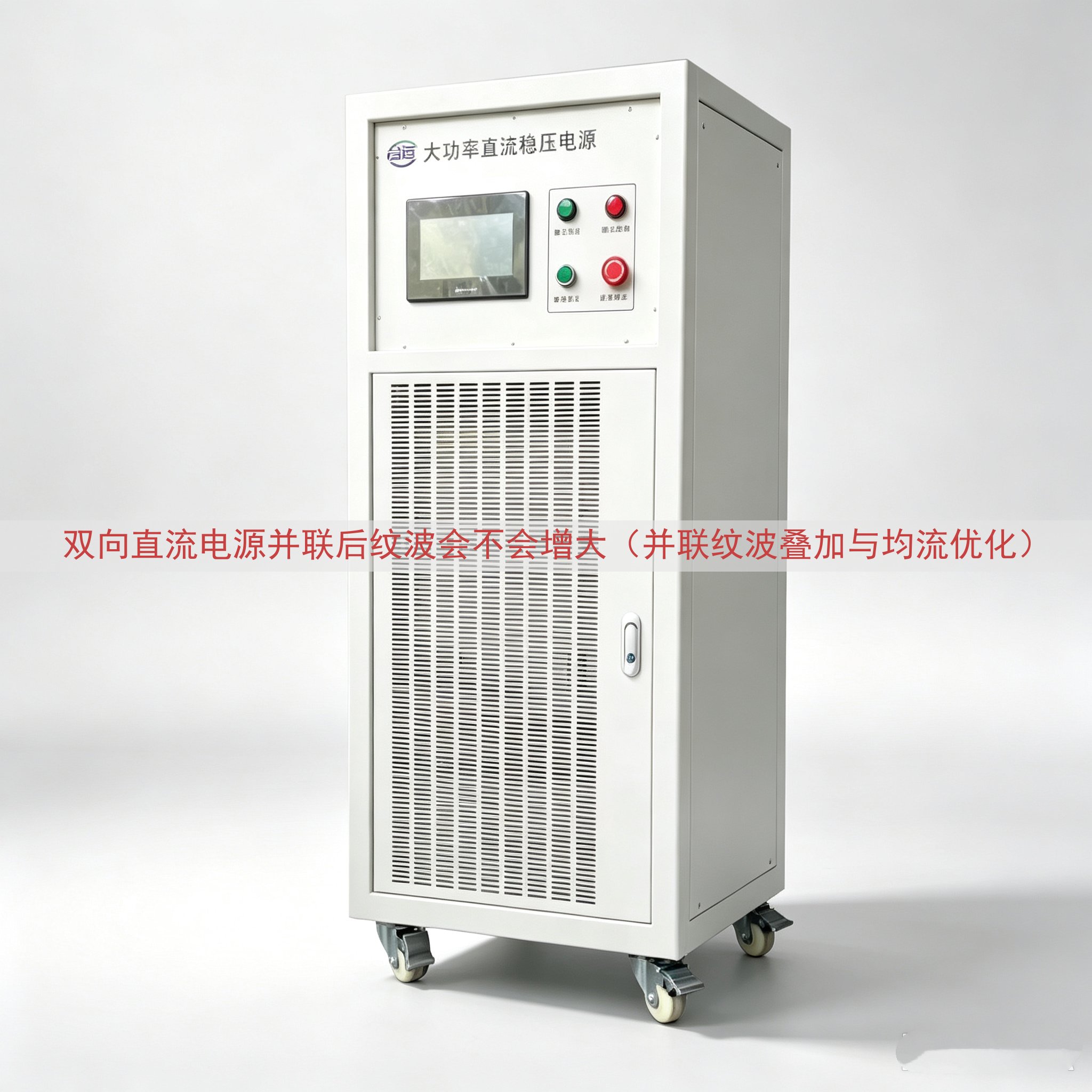 双向直流电源并联后纹波会不会增大（并联纹波叠加与均流优化）