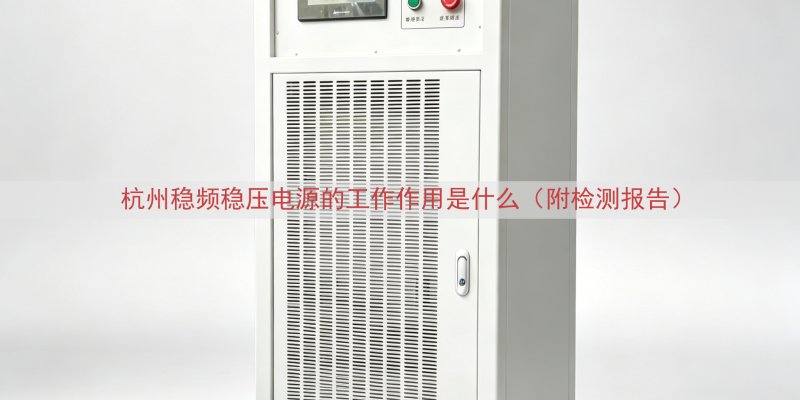 杭州稳频稳压电源的工作作用是什么（附检测报告）
